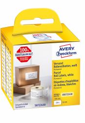 Avery AS0722430 self-adhesive label Rectangle Permanent White 220 pc[s] (Avery Zweckform - etiketter - 220 etik)