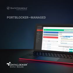 DataLocker SafeConsole PortBlocker Managed USB DLP Renewal 1 Year 1 Lizenz[en] 1 Jahr[e] (RENEWAL - 1 Year of PortBlocker Managed USB Port Control per endpoint)