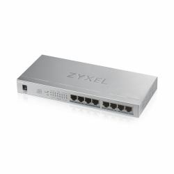Zyxel GS1008HP Unmanaged Gigabit Ethernet [10/100/1000] Power over Ethernet [PoE] Silver 