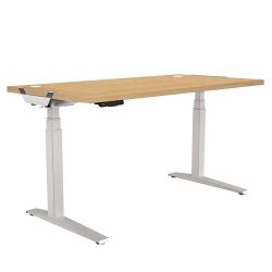 Fellowes Levado Naturholz (Fellowes Levado Silver Desk Base and Maple Worktop 1400mm)
