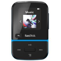 SanDisk Clip Sport Go Lettore MP3 32 GB Nero, Blu (SanDisk Clip Sport Go - Lettore digitale - 32 GB - blu)