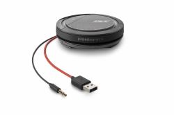 Poly Calisto 5200 speakerphone Universal USB/3.5mm Black, Red (Plantronics)