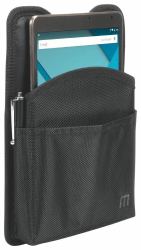 Mobilis Refuge 25,4 cm [10"] Holster Schwarz (Holster with front pocket - Belt Strap - Belt 25mm 10 - Warranty: 24M)