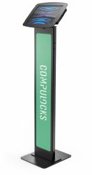 Compulocks 140B211SENB Multimediawagen & -ständer Schwarz Tablets Multimedia-Ständer (iPad Pro 11" [1-4th Gen] - Space Enclosure Brandable - Floor Stand Black - Warranty: 24M)