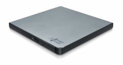 Hitachi-LG Slim Portable DVD-Brenner (HLDS DVDÂ±RW/Â±R Slim [USB Ext] GP57ES40 Ret.SILVER)