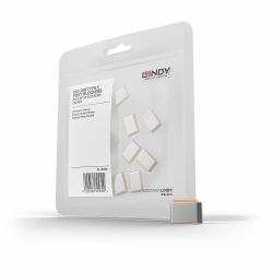 Lindy 40440 Schnittstellenblockierung USB Typ-C Orange Acrylnitril-Butadien-Styrol [ABS] 10 Stück[e] (USBTYPECPORTBLOCKERS[WITHOUTKEY])