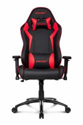 AKRacing SX PC-Gamingstuhl Gepolsterter, ausgestopfter Sitz Schwarz, Rot (CORE SX BLACK/RED - )