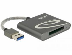 DeLOCK 91583 card reader USB 3.2 Gen 1 [3.1 Gen 1] Grey (DeLOCK kortlÃ¦ser - USB 3.0)