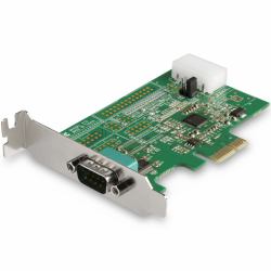 StarTech.com 1-port PCI Express RS232 Serial Adapter Card - PCIe RS232 Serial Host Controller Card - PCIe to Serial DB9 - 16950 UART - Low Profile Expansion Card - Windows & Linux (1PORT RS232 SERI...