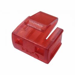 Cables Direct NLRJ45-PB02 Schnittstellenblockierung Port blocker key RJ-45 Rot Kunststoff 20 Stück[e] (CDL RJ45 Port Blocker [20 locks])