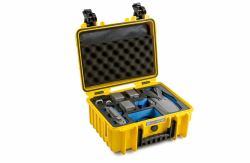 B&W Cases 3000/Y/MAVIC2V2 Hülle für Kameradrohnen Aktenkoffer Gelb Polypropylen [PP] (B&W International type 3000 Storage Case [Case] for Drone, Accessories)