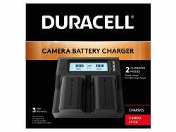 Duracell DRC6103 Akkuladegerät (Duracell LED Dual DSLR Battery Charger)