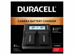 Duracell DRC6105 carica batterie (Duracell LED Dual DSLR Battery Charger)