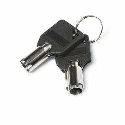 Dicota D31544 Kabelschlosszubehör Schlüssel Schwarz 2 Stück[e] (MASTERKEY FOR SEC CABLE W-LOCK - ULTRA SLIM 3.2X4.5MM SLOT)