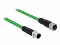 DeLOCK 85436 Netzwerkkabel Grün 5 m (WLAN 802.11 ac/a/b/g/n Antenne N Stecker 22 cm, 4, 5 - 7, 0 dBi, omnidirektional, outdoor)