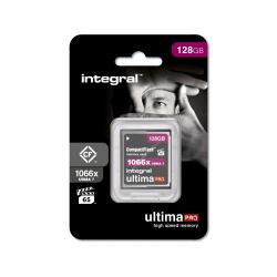 Integral 128GB COMPACT FLASH MEMORY CARD CF UDMA 7 VPG-65 UP TO R-160 W-135 1066X (128GB COMPACT FLASH MEMORY CARD CF UDMA 7 VPG-65 UP TO R-160 W-135 1066X INTEGRAL)
