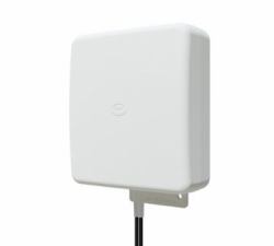 Panorama Antennas WMM8G-7-38-5SP Netzwerk-Antenne Richtantenne SMA 9 dBi (MIMO WALL MNT GAIN ANT 5m - SMAP Antenna gain level - [max]: 9 dBi, Frequency band: 0.698 - 0.96 / 1.71 - 2.7 GHz - Warrant...