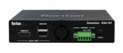 Raritan KX IV-101 Tastatur/Video/Maus [KVM]-Switch Rack-Einbau Schwarz (4K KVM-over-IP Switch - Single-Port Ultra Performance - Warranty: 24M)