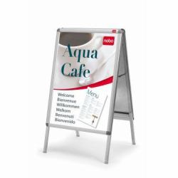 Nobo Plakatständer A1 (Nobo 1902206 A1 A-Board Clip Frame Poster Display)