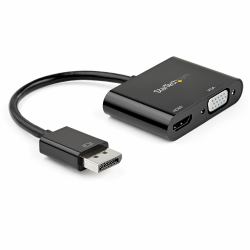 StarTech.com Adapter DisplayPort auf VGA HDMI - HDMI 4K 60Hz (DISPLAYPORT TO HDMI VGA ADAPTER - CONVERTER DONGLE MDP HDMI VGA)