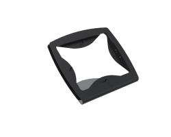 Ergonomic Solutions TabPOS Tablet & mPOS SPCF700-02 Sicherheitsgehäuse für Tablet Schwarz 26,7 cm [10.5"] (C-Frame, 10,2, 10,5 & 11" w. - hinge mount - BLACK w/ Welded - Hinges - Black Excl Rotat...