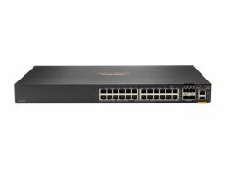 HPE Aruba Networking Aruba 6300F 24-port 1GbE & 4-port SFP56 Managed L3 Gigabit Ethernet [10/100/1000] 1U Grey (Aruba 6300F 24G 4SFP56 Sw)