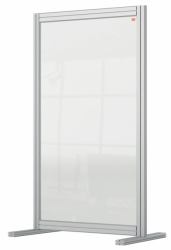 Nobo 1915493 Magnettafel Grau, Transparent (Nobo 1915493 Premium Plus Desk Divider 600x1000mm Acrylic)