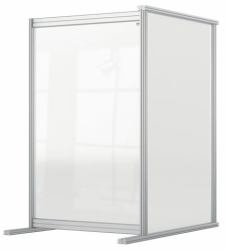 Nobo 1915498 Magnettafel Grau, Transparent (Nobo 1915498 Premium Plus Desk Divider Extender 600x1000mm Acrylic)