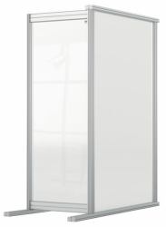 Nobo 1915499 Magnettafel Grau, Transparent (Nobo 1915499 Premium Plus Desk Divider Extender 400x1000mm Acrylic)