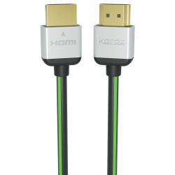 Kordz EVO-HD0180R HDMI cable 1.8 m HDMI Type A [Standard] Black, Green (KORDZ 1.8m EVO HDMI Cable EVO-HD0180R)
