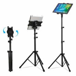 CoreParts MOBX-ACC-008 Stativ (Tripod Stand for Tablets - Compatible with Tablets from - 9,4" up to 14,5", Multi-Direction Head - Height: 55cm-150cm - Warranty: 12M)