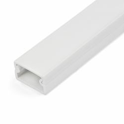 StarTech.com 1m Kabelkanal Selbstklebend, 19x11mm, PVC, Sockelleiste/Wandkabelkanal, bis zu 12 Kabel, UL geprüft (StarTech.com Solid Cable Management Ra)
