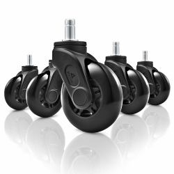 Sharkoon SW10 Schwarz PU-Kunststoff Lenkrolle (Sharkoon SW10 - styrehjul - sort [pakk)