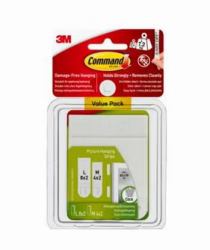 3M 7100235862 mounting tape/label (Commandâ¢ Medium and Large Picture Hanging Strips Value Pack 17209)