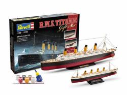 Revell R.M.S. Titanic Passenger ship model Montagesatz 1:1200 (Revell R.M.S. Titanic Model af passage)