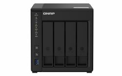 QNAP TS-451D2 NAS Tower Intel® Celeron® J4025 4 GB DDR4 0 TB QNAP QTS Black (Qnap TS-451D2-4G 4 Bay Desktop NAS)