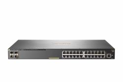 HPE Aruba 2930F 24G PoE+ 4SFP Managed L3 Gigabit Ethernet [10/100/1000] Power over Ethernet [PoE] 1U Grau (ARUBA 2930F 24G POE+ 4SFP-STOCK,.)