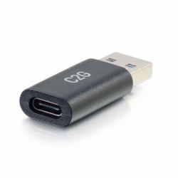 C2G Adaptateur convertisseur SuperSpeed USB 5 Gbits/s USB-C® femelle vers USB-A mâle (Legrand USB C Female to USB A Male 3.0 Adapter [Lifetime warranty])