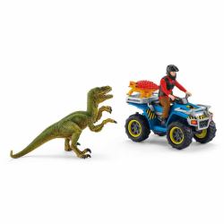 schleich Dinosaurs 41466 Spielzeug-Set (Schleich Dinosaurs - Quad Escape from)