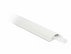 DeLOCK Kabelkanal selbstklebend 30 x 8 mm - Länge 1 m weiß (Delock kabelkanal)