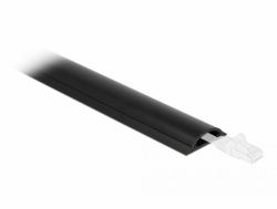 DeLOCK Kabelkanal selbstklebend 50 x 12 mm - Länge 1 m schwarz (Delock Kabelkanal selbstklebend 50 x 12 mm - LÃ¤nge 1 m schwarz)