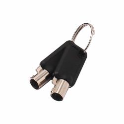 Dicota D31832 Kabelschlosszubehör Schlüssel Schwarz, Silber 1 Stück[e] (MASTERKEY FOR SECURITY CABLE - T-LOCK ULTRA SLIM V2 3X7MM SLOT)