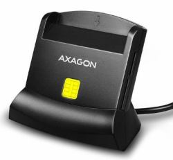 Axagon CRE-SM2 Universal desktop USB contact Smart / ID and SD / microSD / SIM card reader. (AXAGON CRE-SM2 USB Smart Card und SD/m)