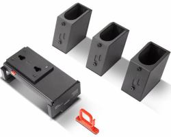 Lenovo 4XF1A29617 All-in-One PC/Workstation Halterungen/ Ständer Schwarz 81,3 cm [32"] (Lenovo Docking Station Mounting Bracket G2 - Montagekit Docking-Station - unter Tisch montierbar, oberhalb d...