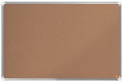 Nobo Premium Plus Pinnwand Drinnen Braun Aluminium (Nobo 1915180 Premium Plus Cork Notice Board 900x600mm)
