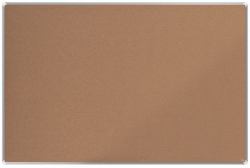 Nobo Premium Plus Pinnwand Drinnen Braun Aluminium (Nobo 1915184 Premium Plus Cork Notice Board 1800x1200mm)