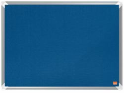 Nobo Premium Plus Pinnwand Drinnen Blau Aluminium (Nobo 1915187 Premium Plus Blue Felt Notice Board 600x450mm)
