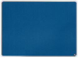 Nobo Premium Plus Pinnwand Drinnen Blau Aluminium (Nobo 1915189 Premium Plus Blue Felt Notice Board 1200x900mm)