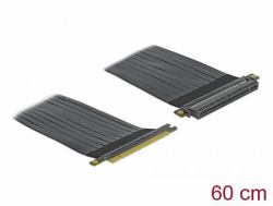 DeLOCK Riser Karte PCI Express x16 zu x16 mit flexiblem Kabel 60 cm (Riser Karte PCI Express x16 zu x16 mit flexiblem Kabel 60 cm Delock)