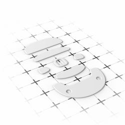 Endgame Gear OP1 Mausfüße (Endgame Gear XM1 RGB Mouse Skates 995 PTFE - white Single Set [EGG-MS3])